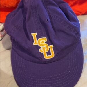 The Game Purple LSU Cap with Yellow Logo